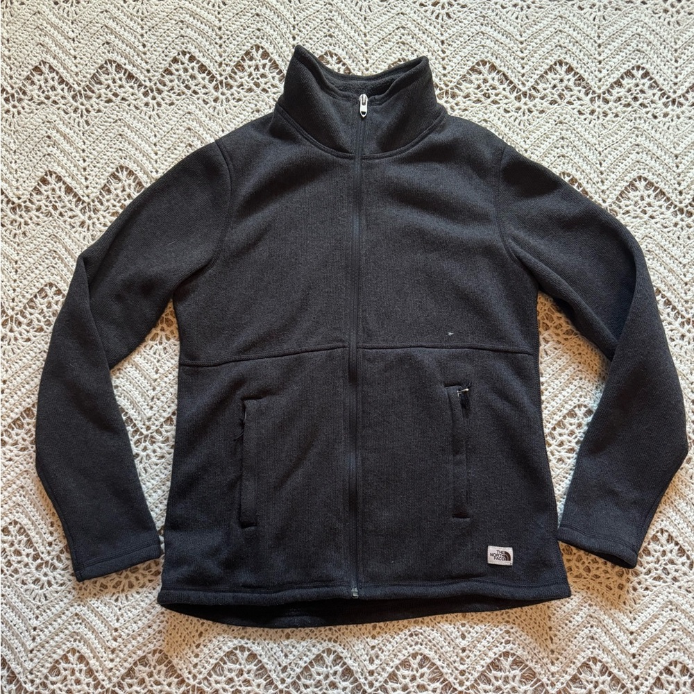 The North Face Women’s Crescent Full-Zip Sweater Fleece Size Small Hiking Warm